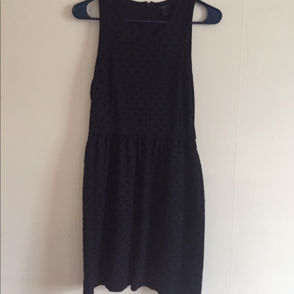 J Crew cotton blend, stretchy dress